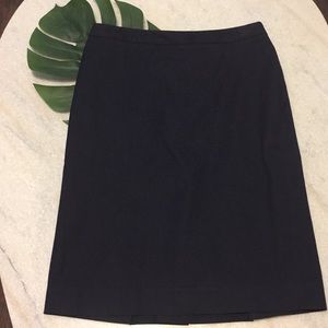 JCrew Pencil Skirt with pleats